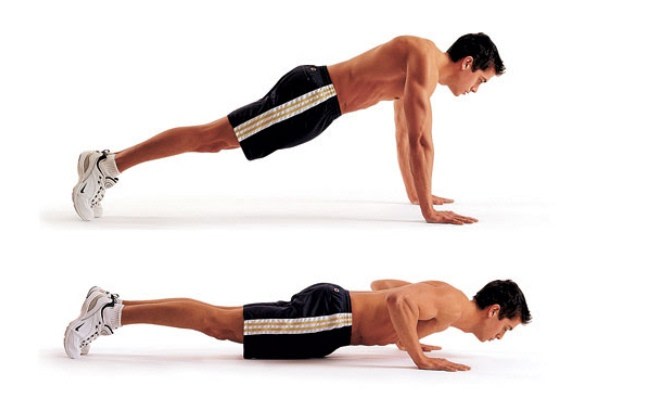 the push up